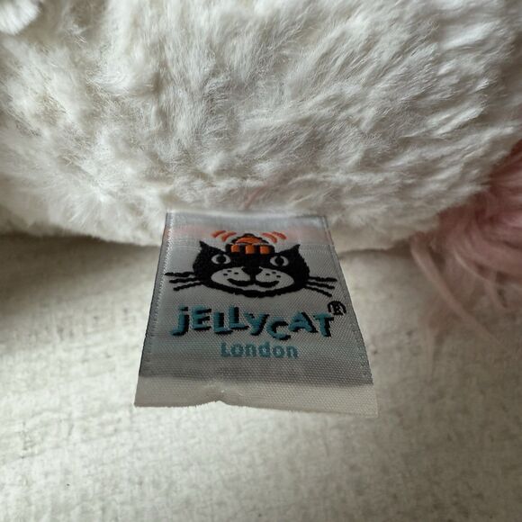 Jellycat Lallagie Unicorn Cream Stuffed Plush Toy Animal Mystical Rare Retired - Picture 9 of 16